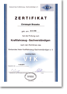 11.09.2011 • Verband freier Kraftfahrzeugsachverständiger e.V.